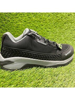 Michelin Latitude Tour Mens Size 8.5 Black Gray Alloy Toe Safety Work Shoes